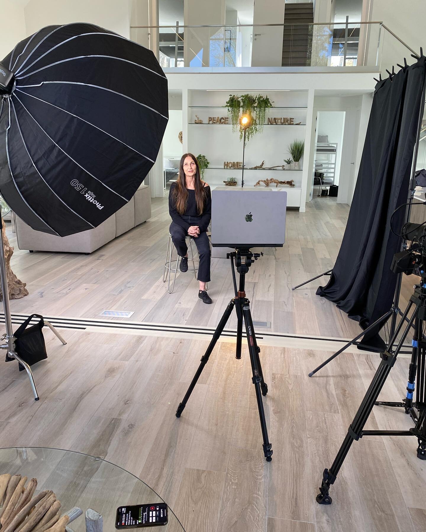 Something exciting happening at SOL HAUS today. Thank you Kebony for visiting  us and interviewing the design team. We loved sharing our story of creating this amazing home.. #kebony #kebonyclear #kebonyusa #scandinaviandesign #sustainablehome #dwell