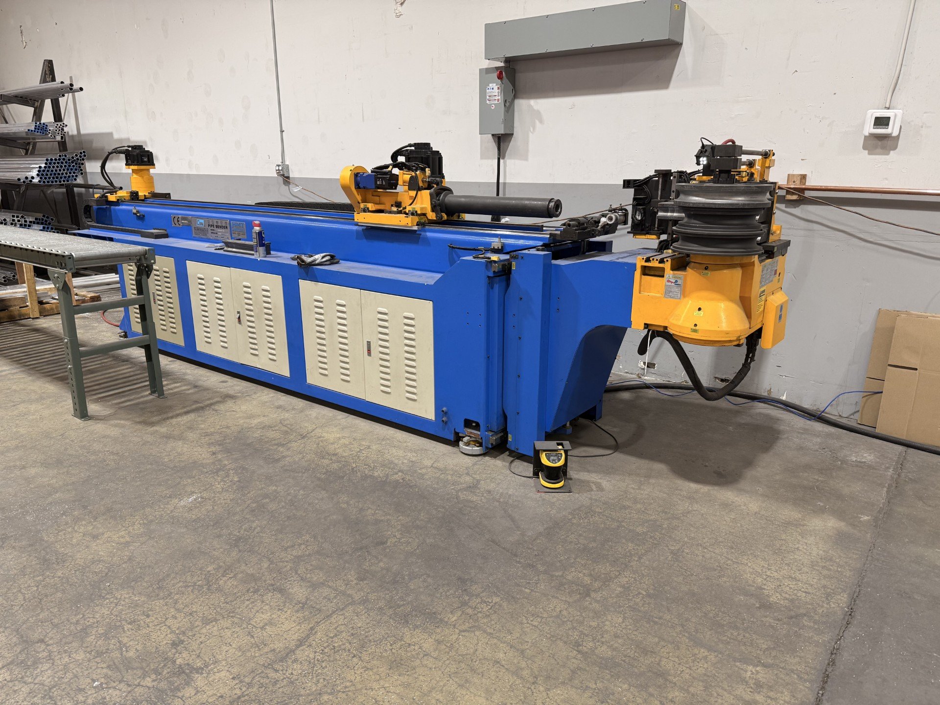 A CNC pipe and tube bender in Portland, Oregon