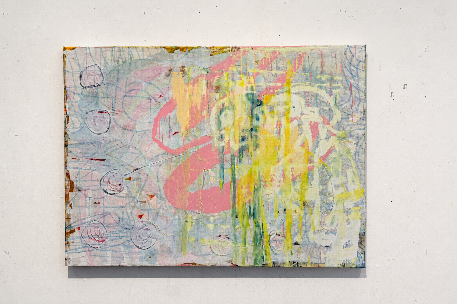 Carcia papaya, grapefruit and sugar
2026
Oil, acrylic and collage on canvas
28 x 36 in (71.12 x 91.44 cm)
CS2026-031