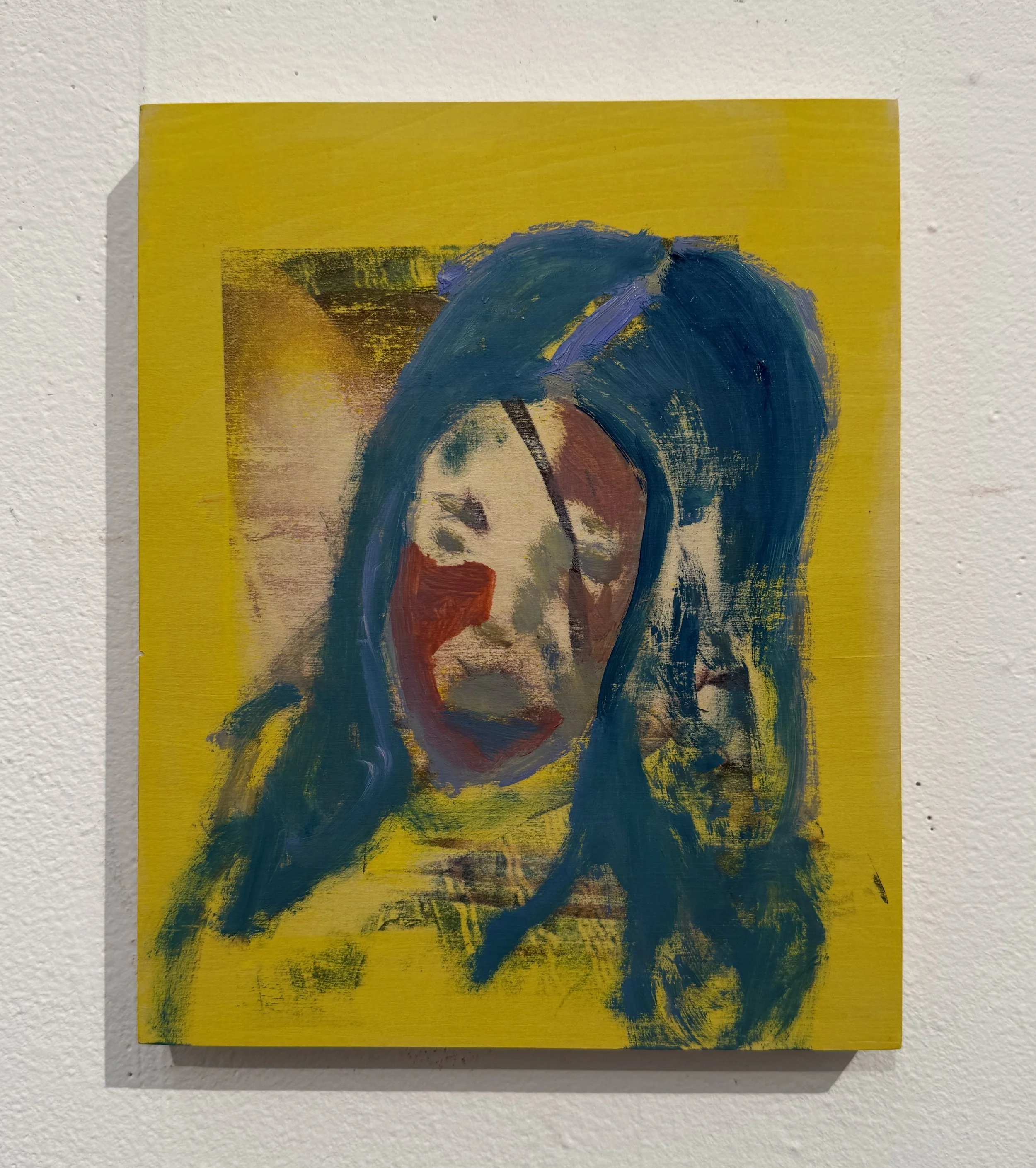 Victoria
2025
Oil, acrylic and collage on wood panel
10 x 8 in (25.4 x 20.32 cm )
CS2025-014