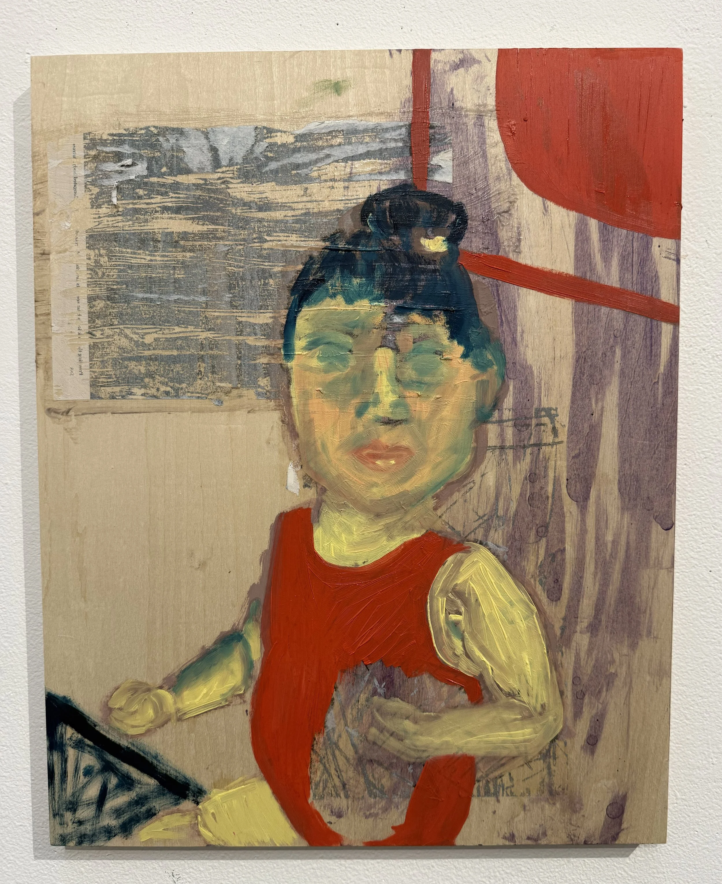 Open Heart Surgery
2025
Oil, acrylic and collage on wood panel
20 x 16 in (50.8 x 40.64 cm )
CS2025-011