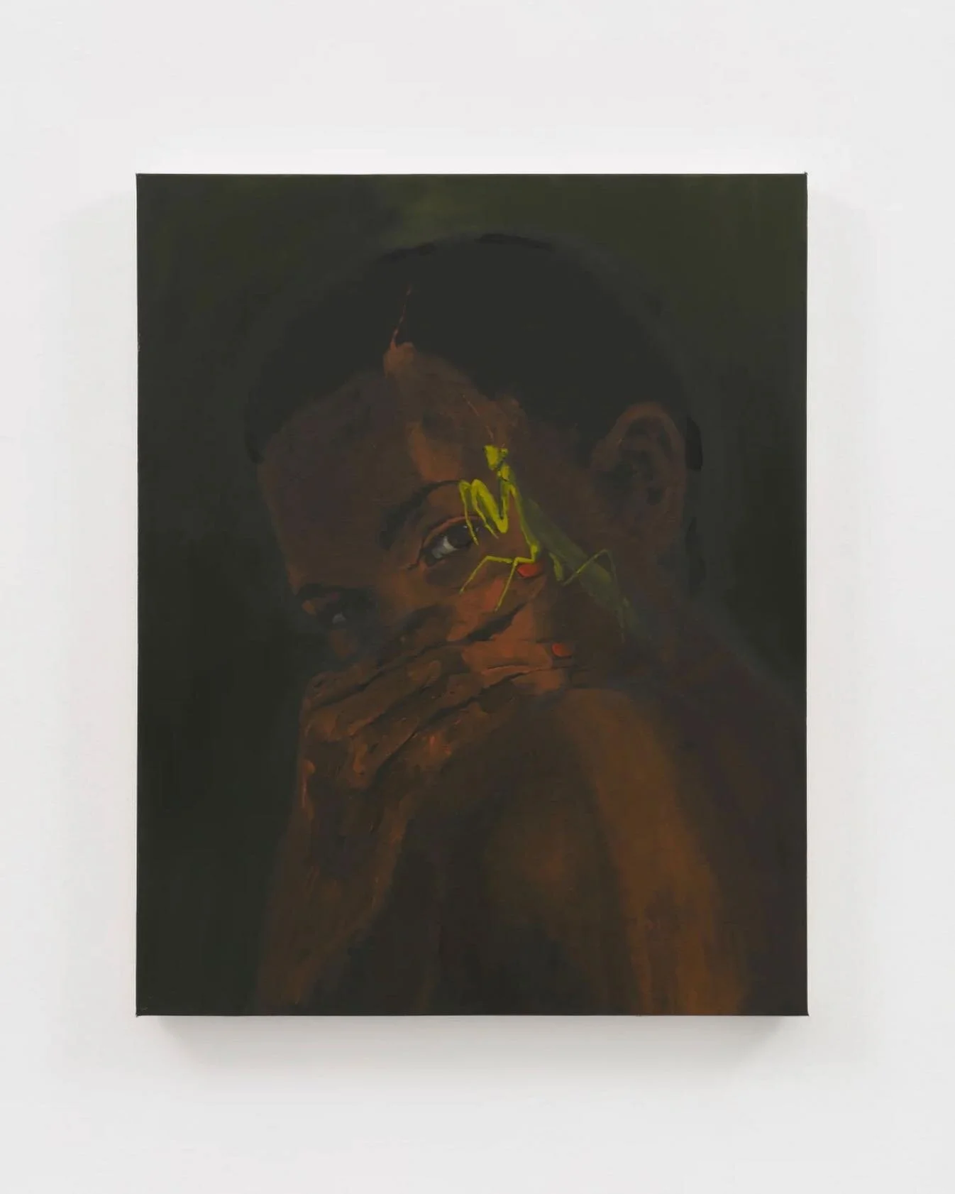 Danielle Mckinney, Idol, 2022, acrylic on canvas, 30 x 23 7/8 inches.

@danielle_mckinney_ #daniellemckinney @marianneboeskygallery