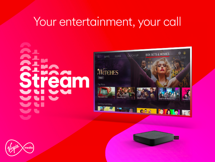 Stream from Virgin Media
