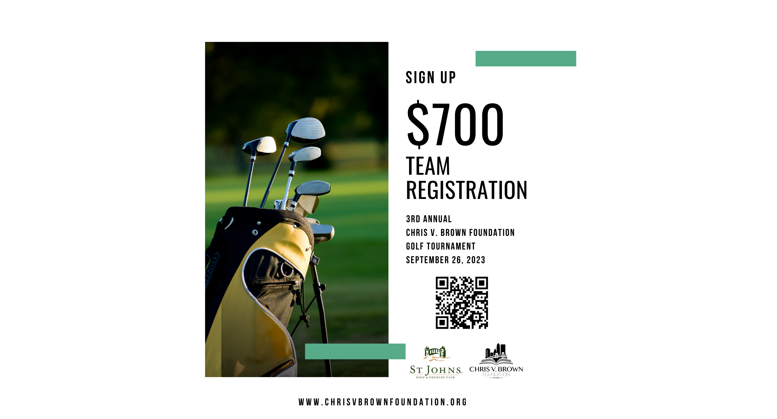 3rd Annual Chris V. Brown Foundation Golf Tournament