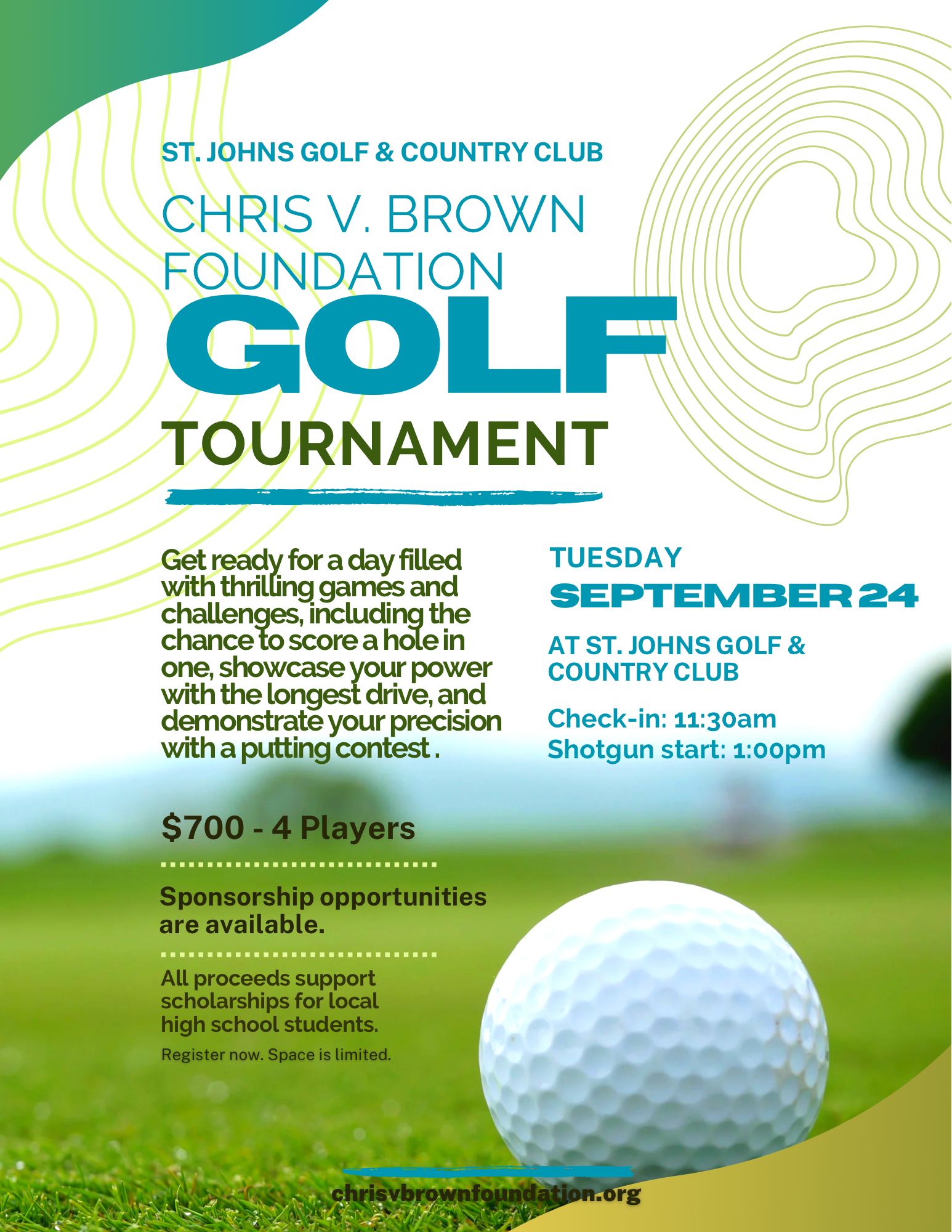 4th Annual Chris V. Brown Foundation Golf Tournament