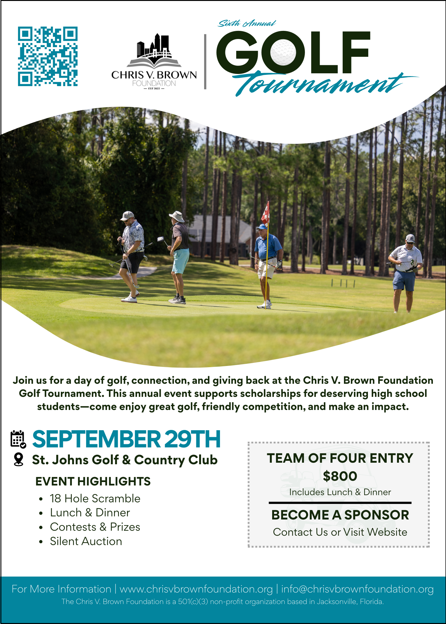 6th Annual Chris V. Brown Foundation Golf Tournament