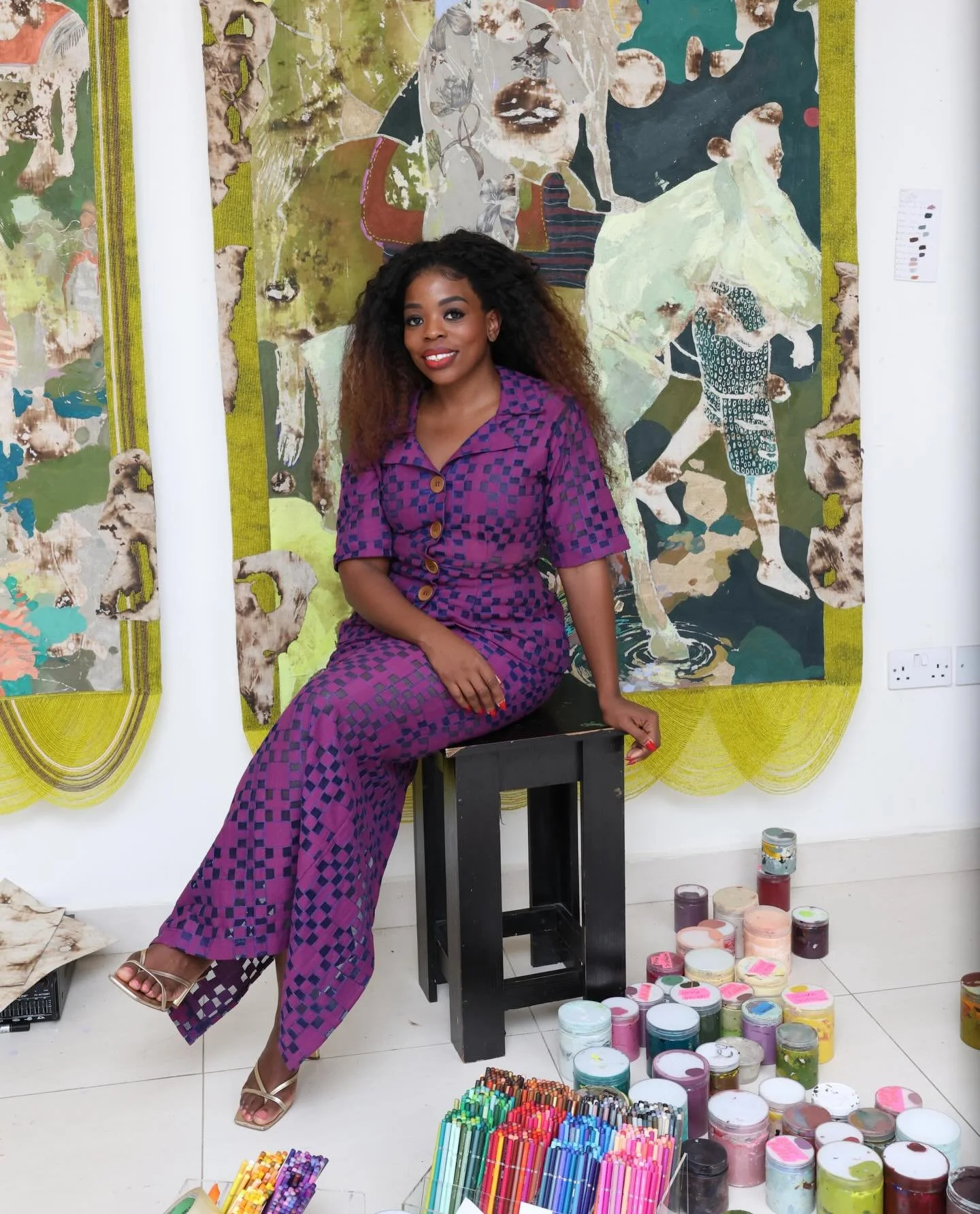 Anzeige

Der Artist Talk mit der nigerianischen K&uuml;nstlerin Modupeola Fadugba zu ihrem Werk &bdquo;Pink Benin Rider&ldquo; findet am Dienstag, 23. Juni, um 18:30 Uhr im MARKK statt (auf Englisch). Ihr Werk wurde in die Ausstellung &bdquo;Benin. G