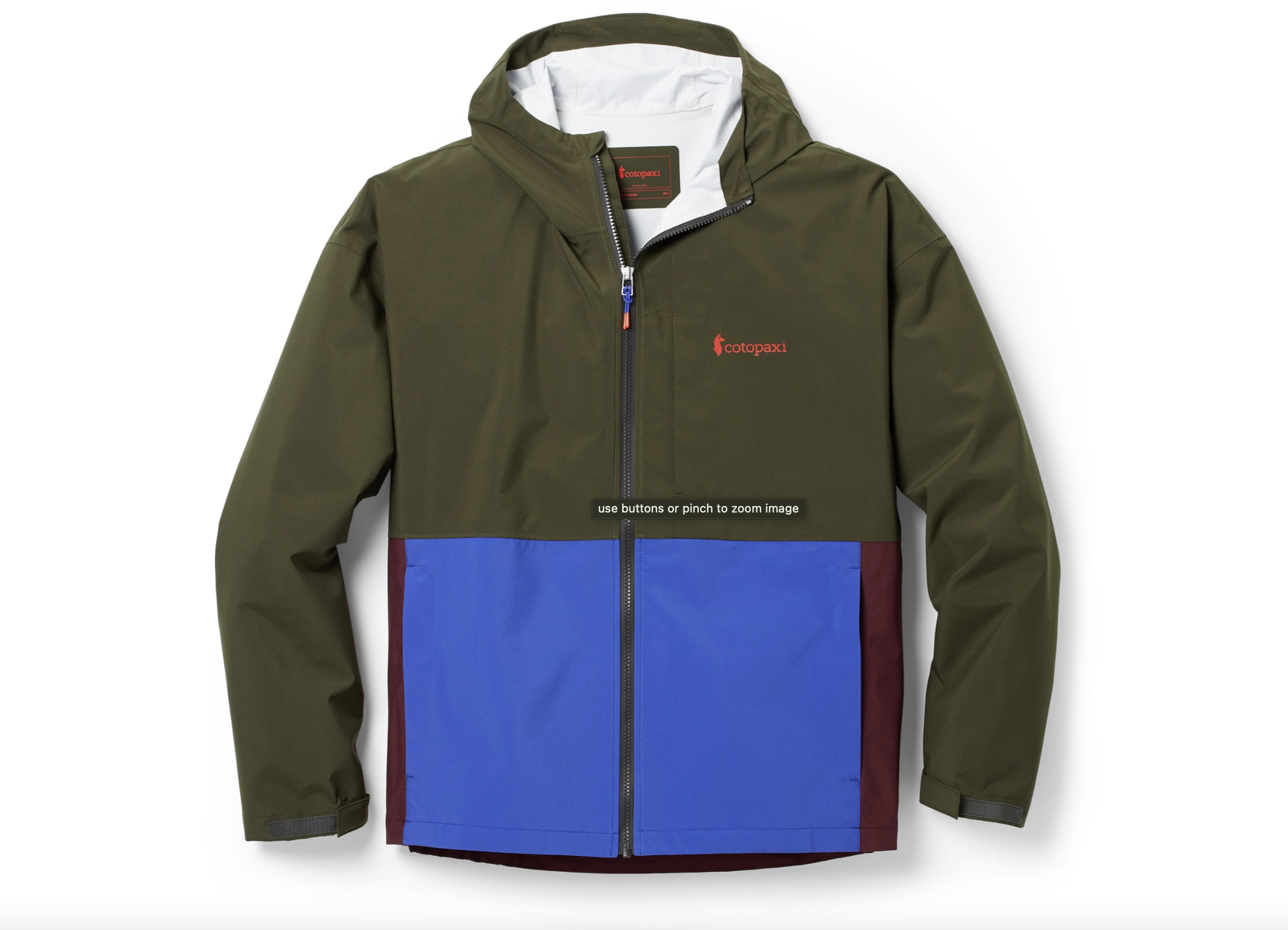 Cotopaxi rain jacket