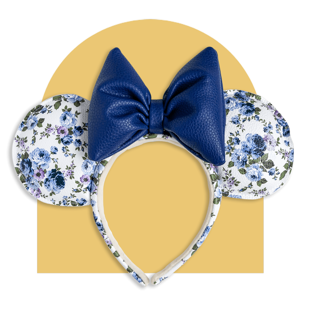 Sawyr Faux leather & Plaid Mouse Ears — Second Hand Minnie