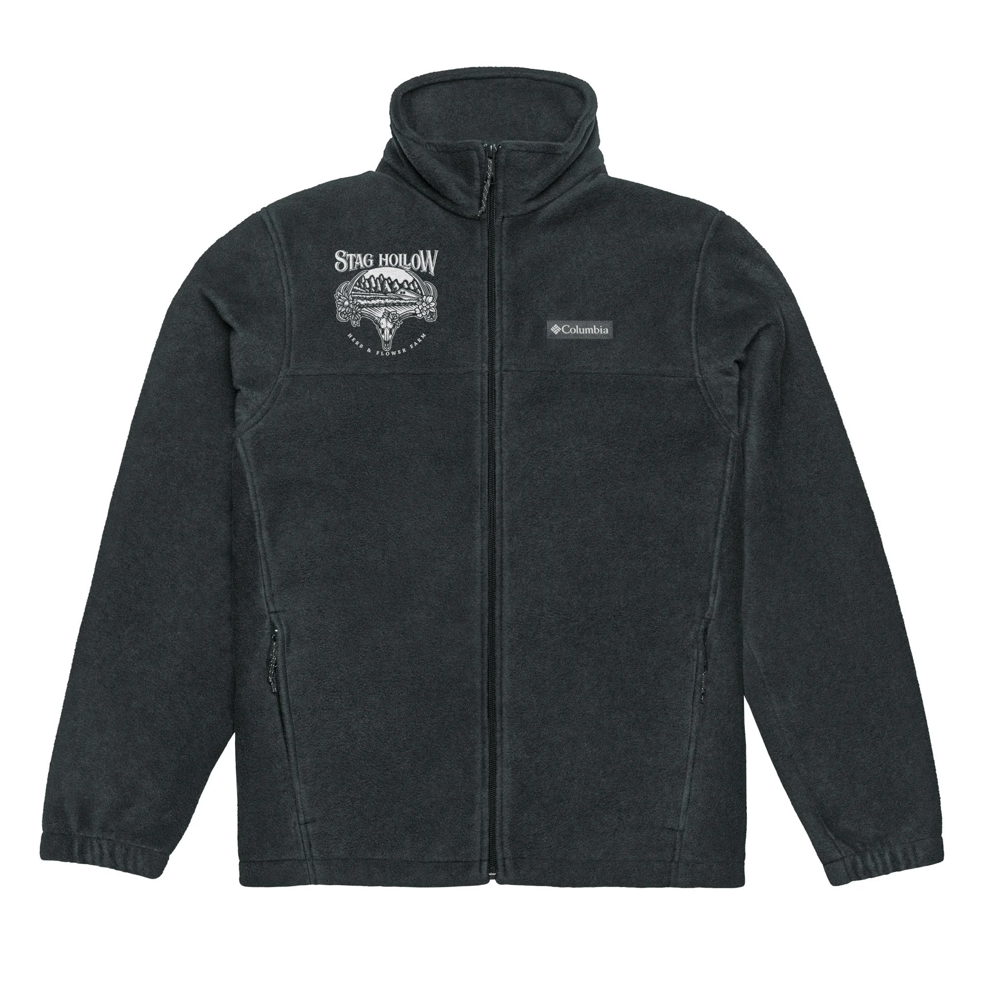 unisex-columbia-fleece-jacket-black-front-65efae5cc69ff.jpg