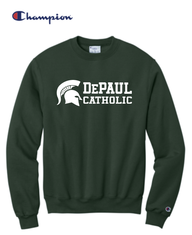 CHAMPION Dark Green Crew