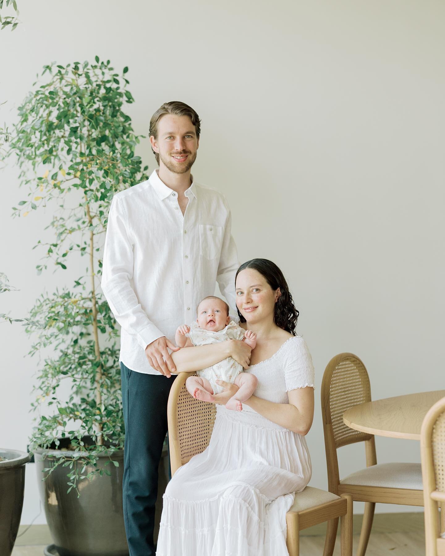 Met this couple photographing their wedding day and now their first born.