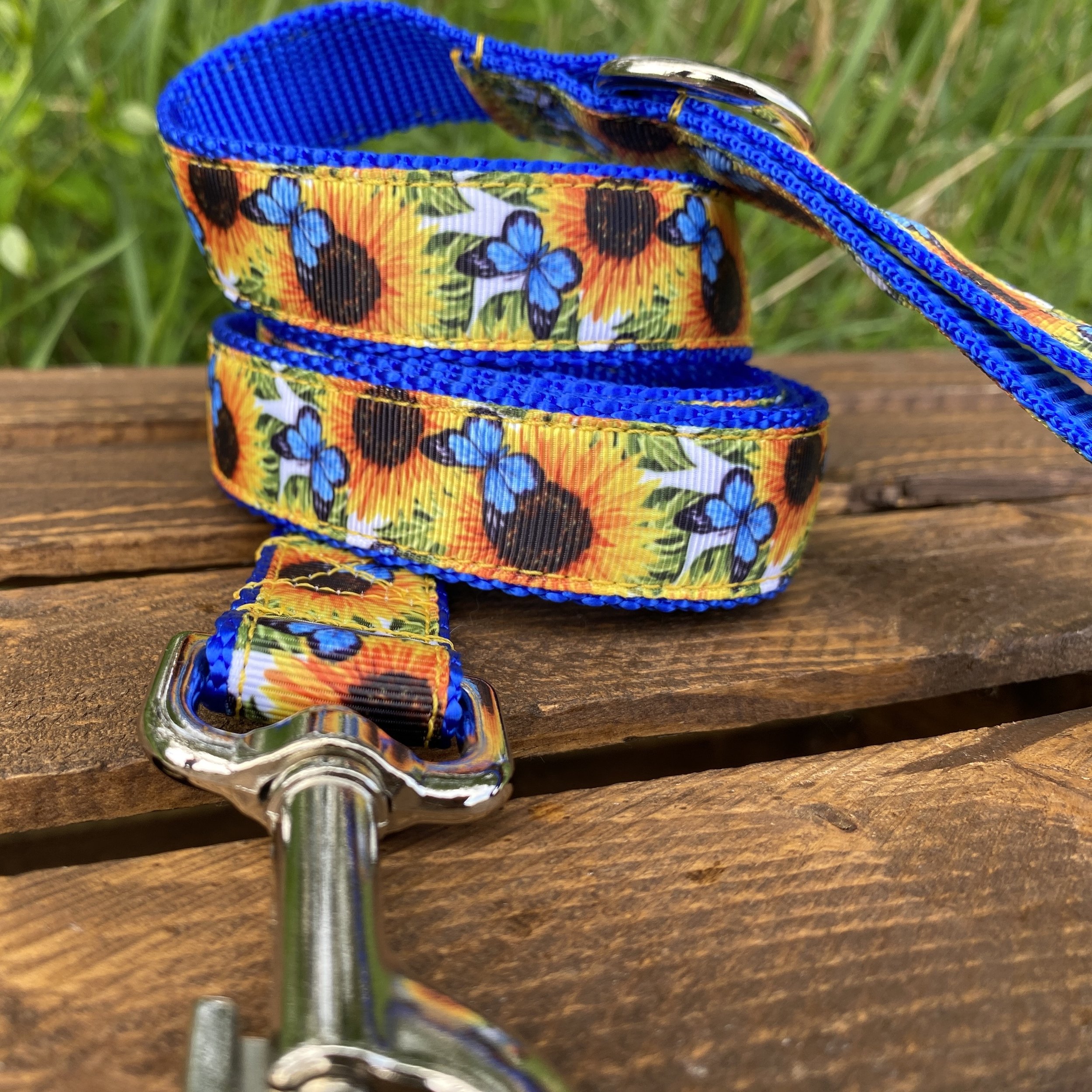 Butterflies & Sunflowers Leash