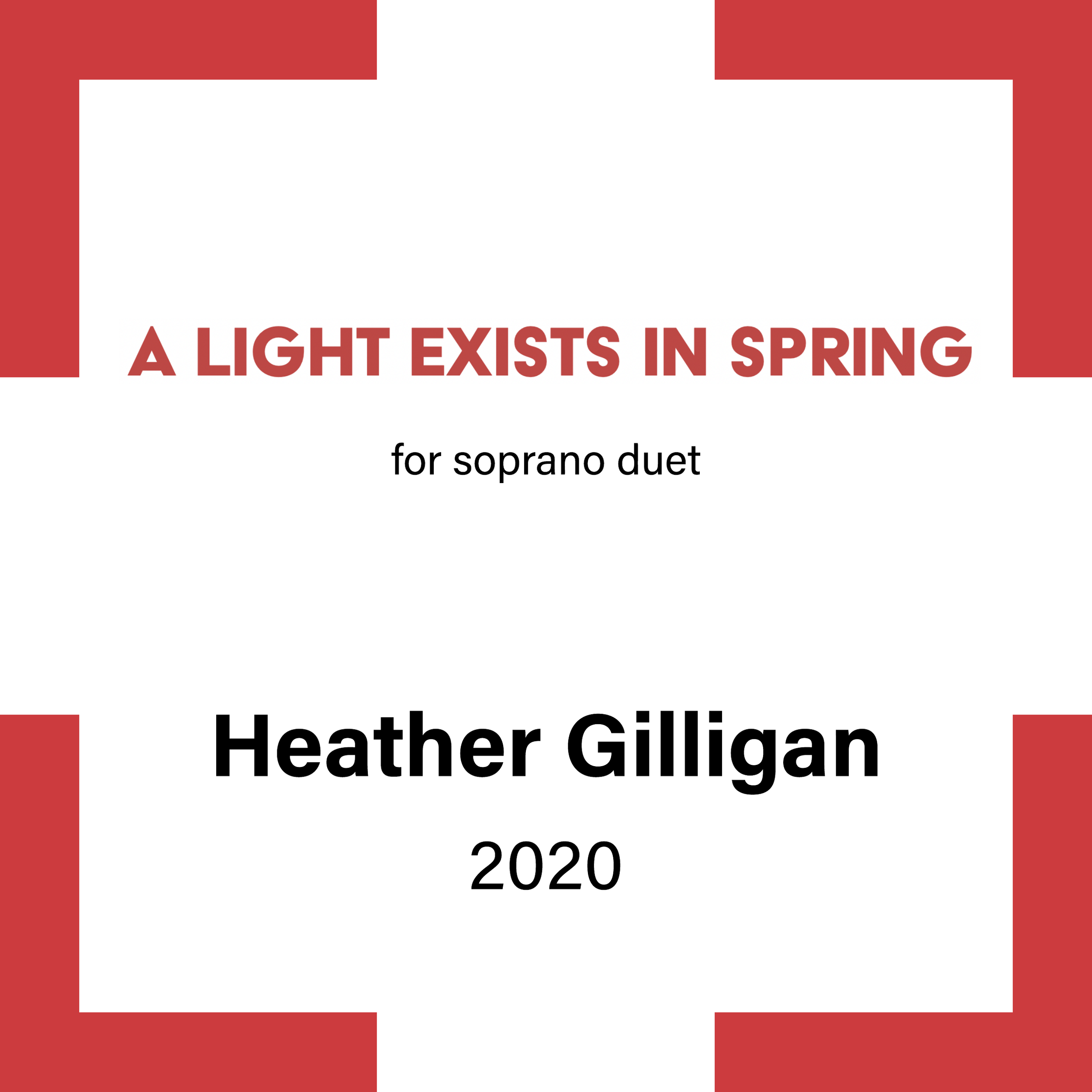 A Light Exists in Spring (2020)