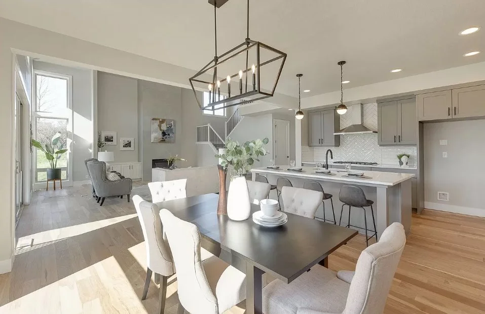 The dining space — Stillwater Lane.