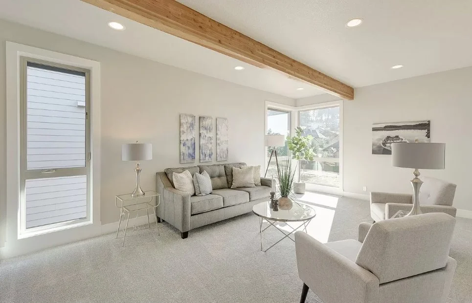 A quiet sitting area — Stillwater Lane.