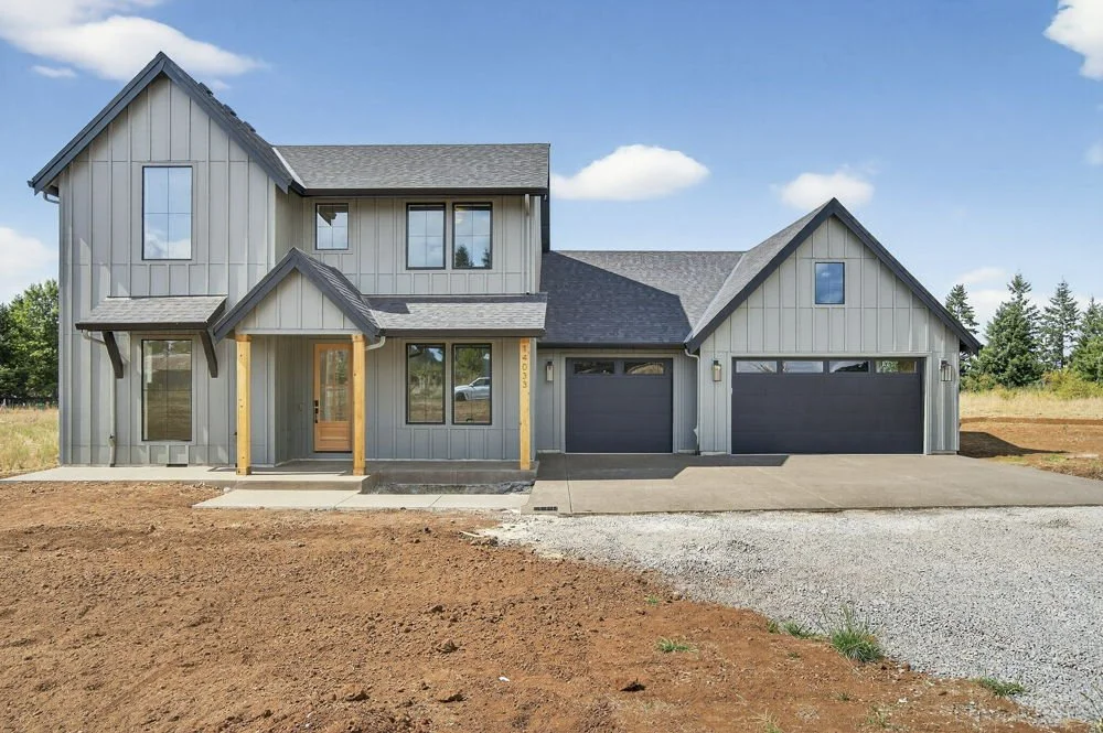 The front exterior — Carus Road.