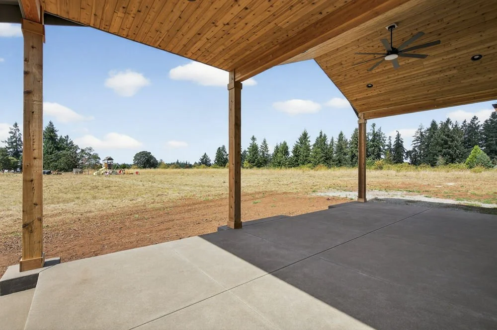 Room to relax outside — Carus Road.