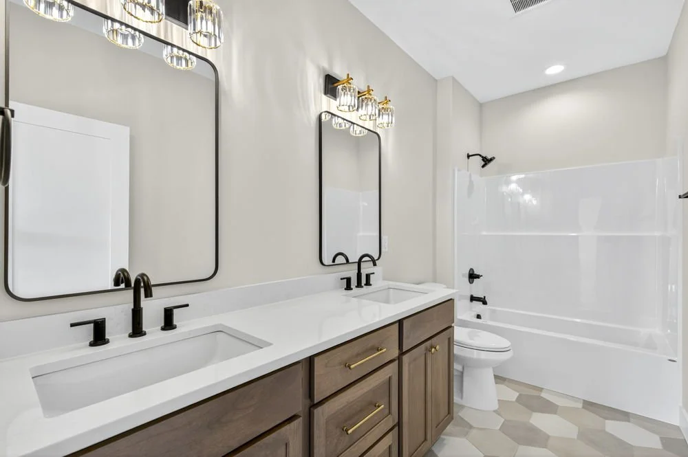 The double vanity — Carus Road.