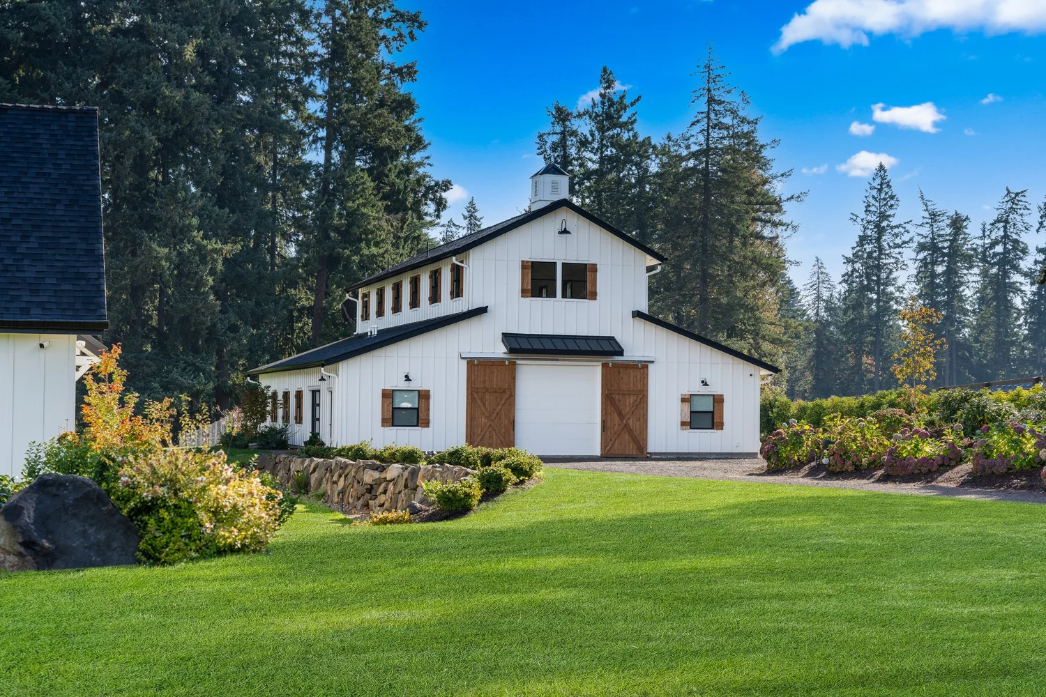 The barn on the property — Generations at Meridian.