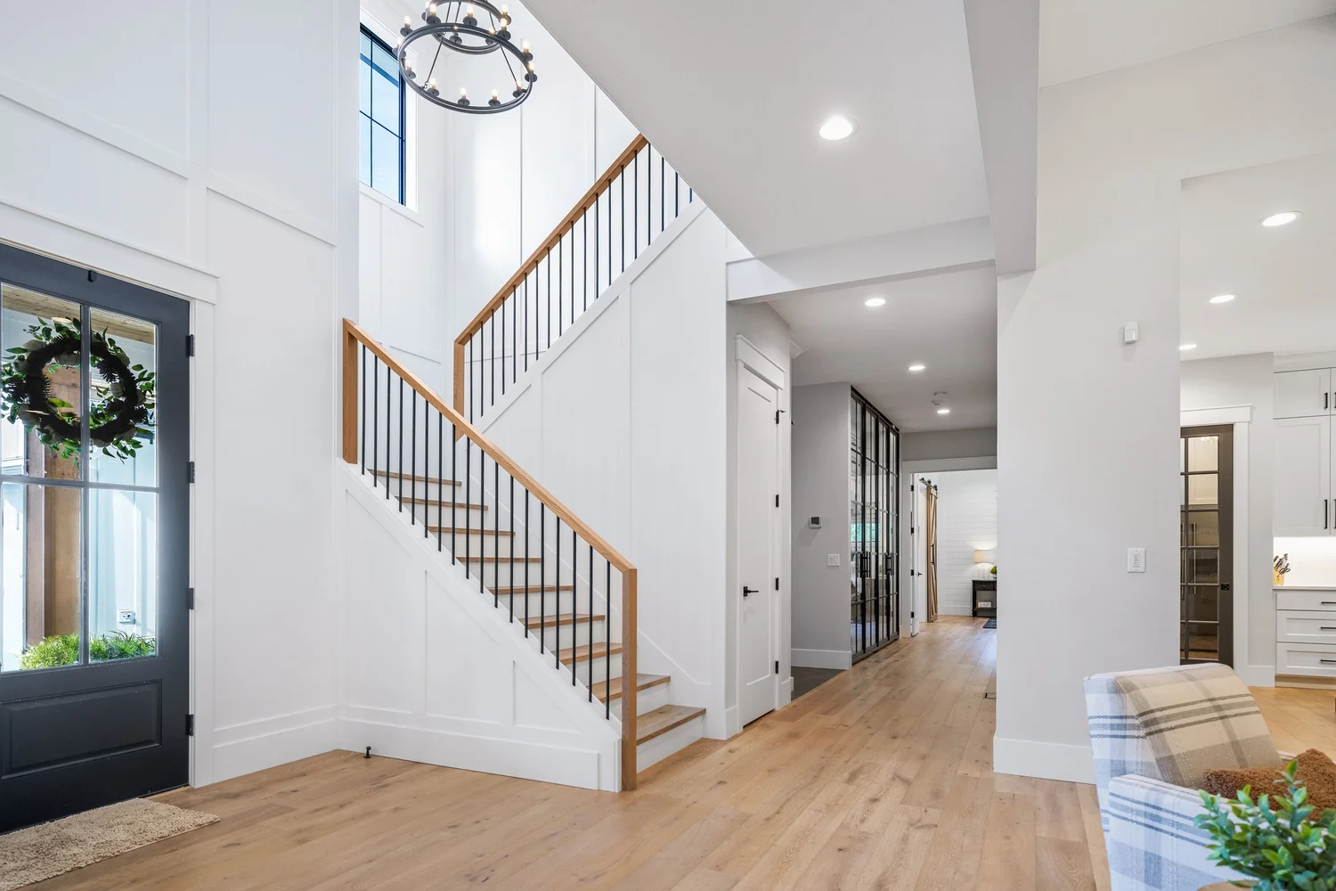 The open staircase — Generations at Meridian.