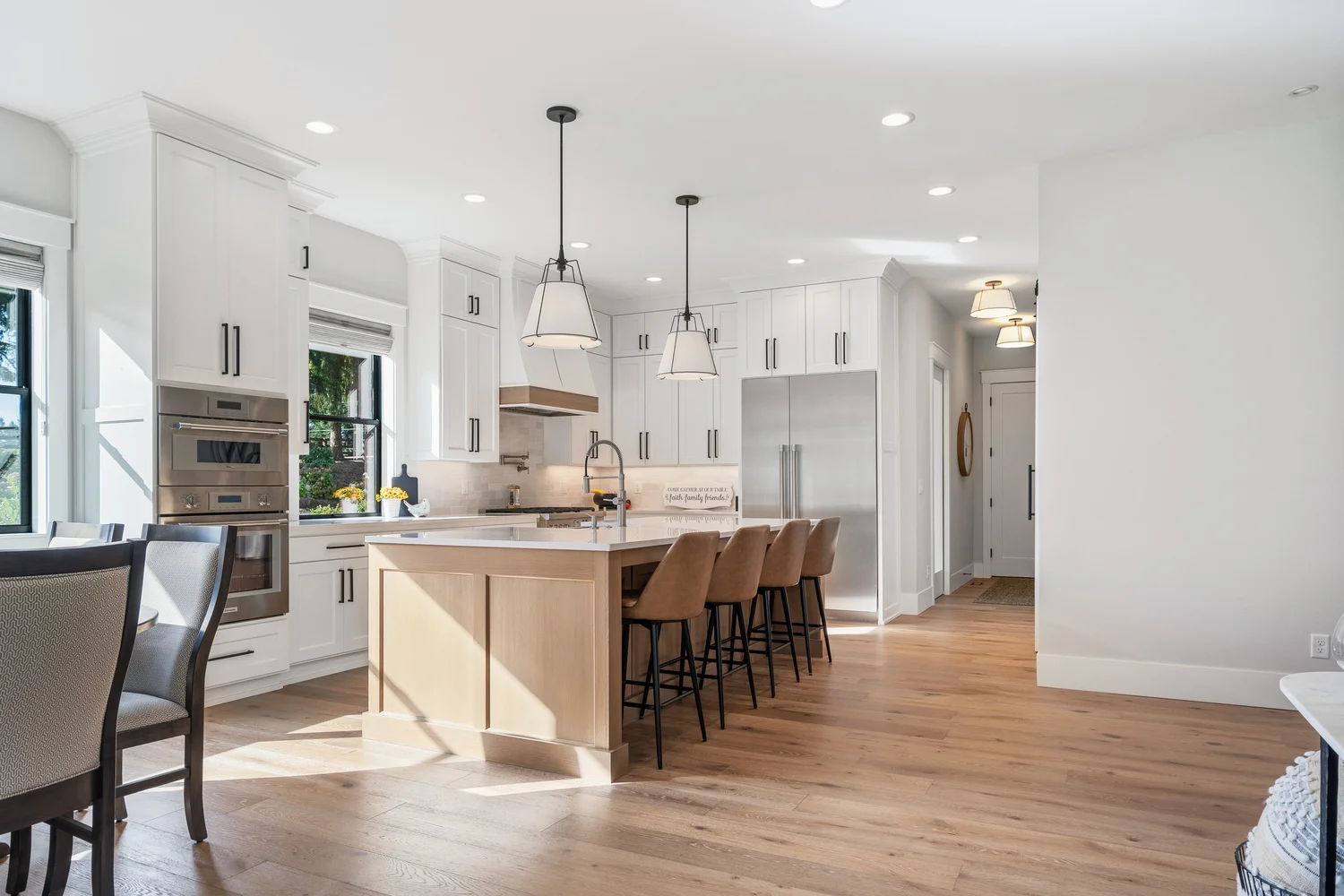 The kitchen and island — Generations at Meridian.