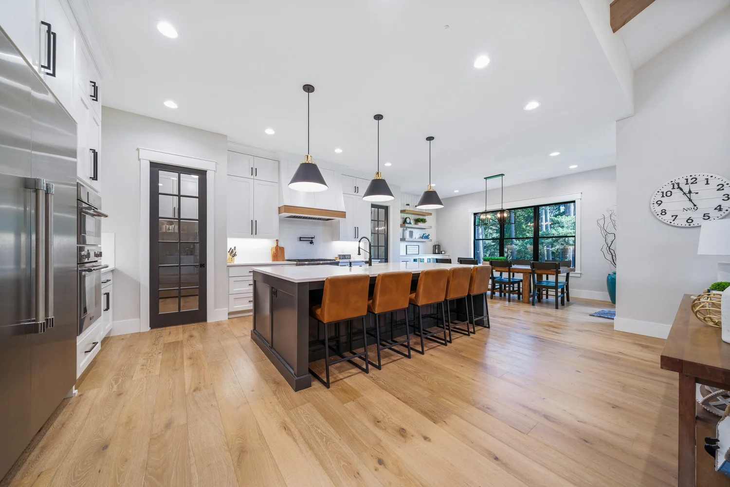 The kitchen island — Generations at Meridian.
