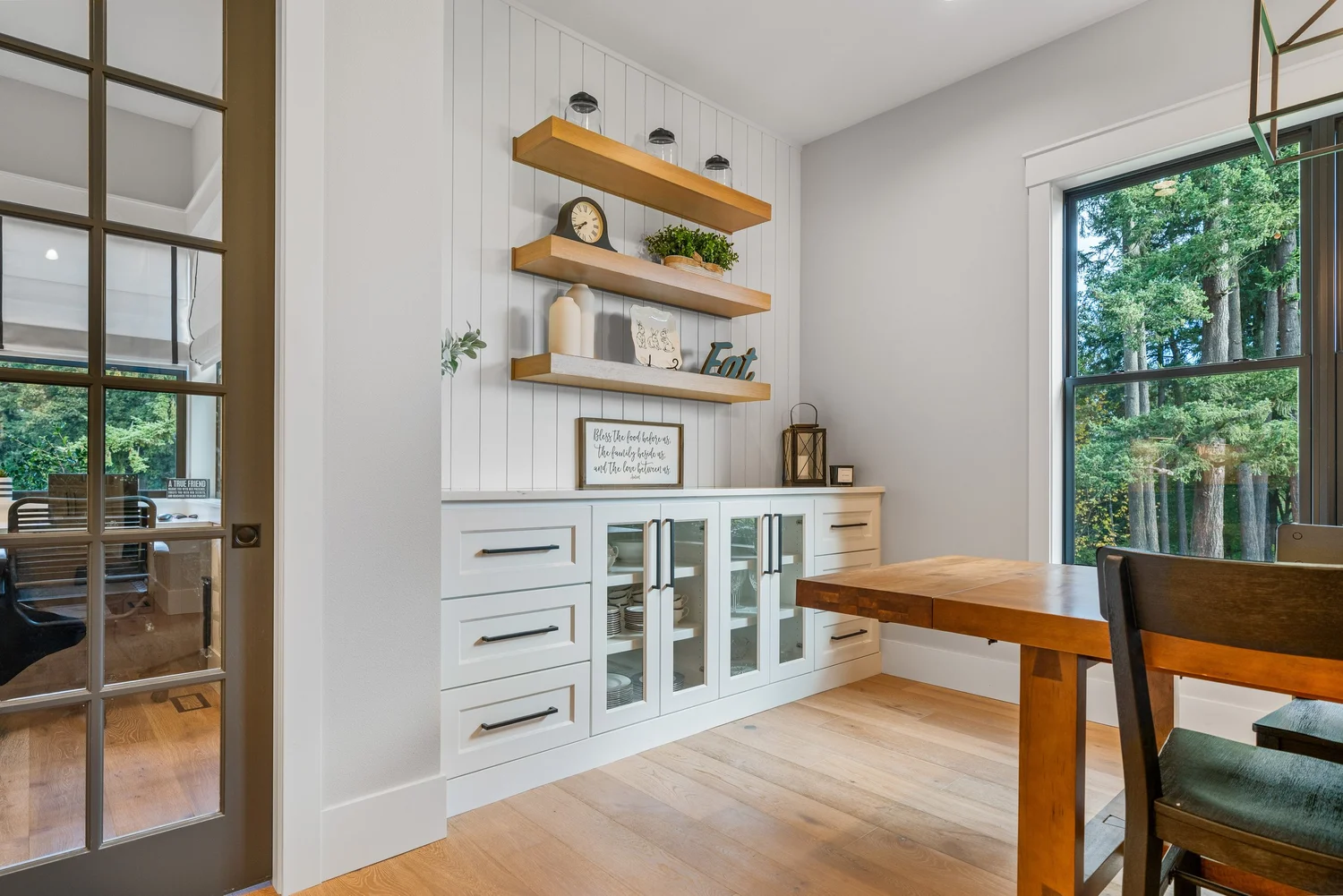 Dining room built-ins — Generations at Meridian.