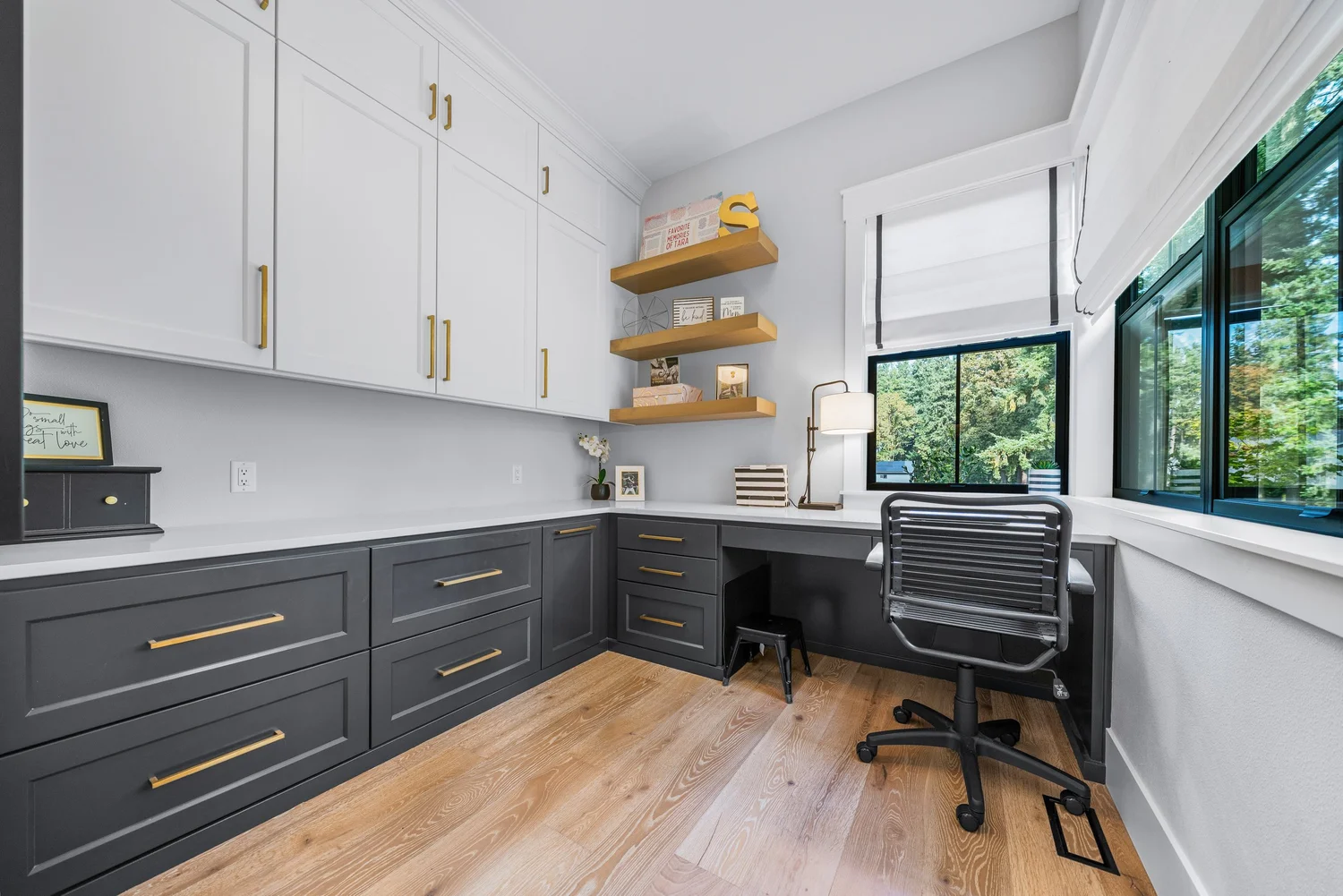 A workspace with custom storage — Generations at Meridian.