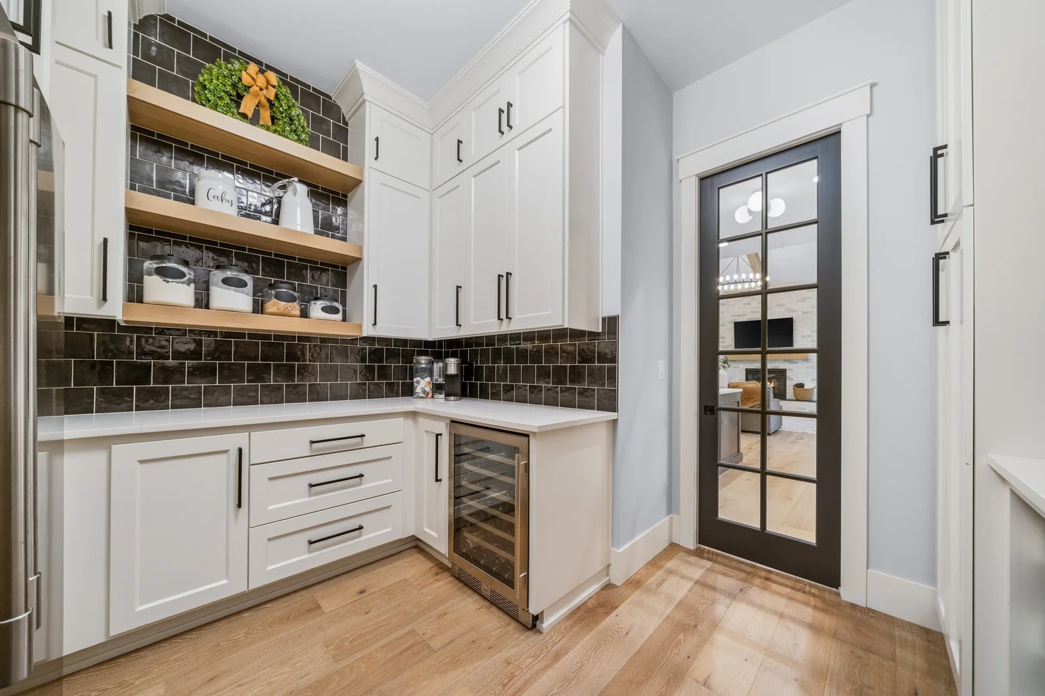 The pantry from the kitchen — Generations at Meridian.