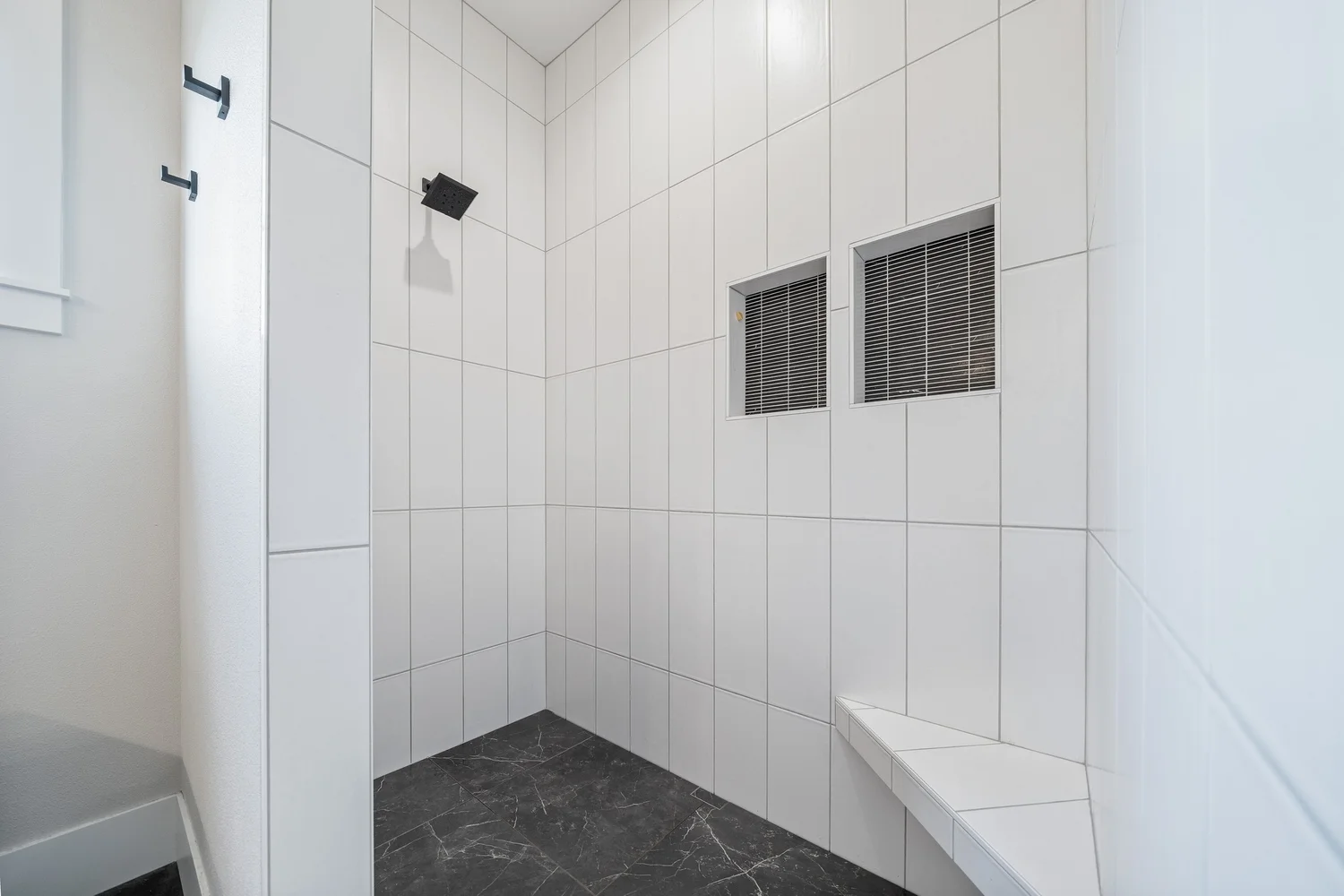 The primary shower — Generations at Meridian.