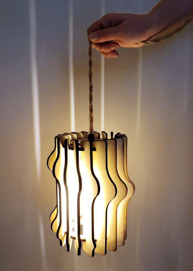 Design by Code: Laser-Cut Lamp - Make