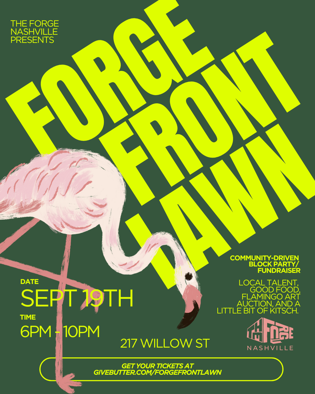 THE FORGE FRONT LAWN