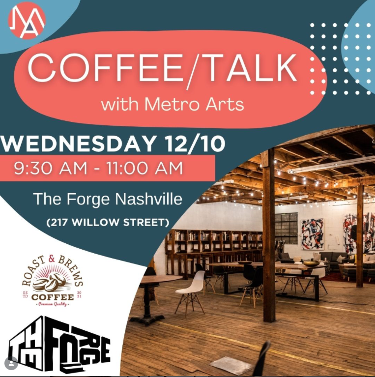 Coffee / Talk with metro arts
