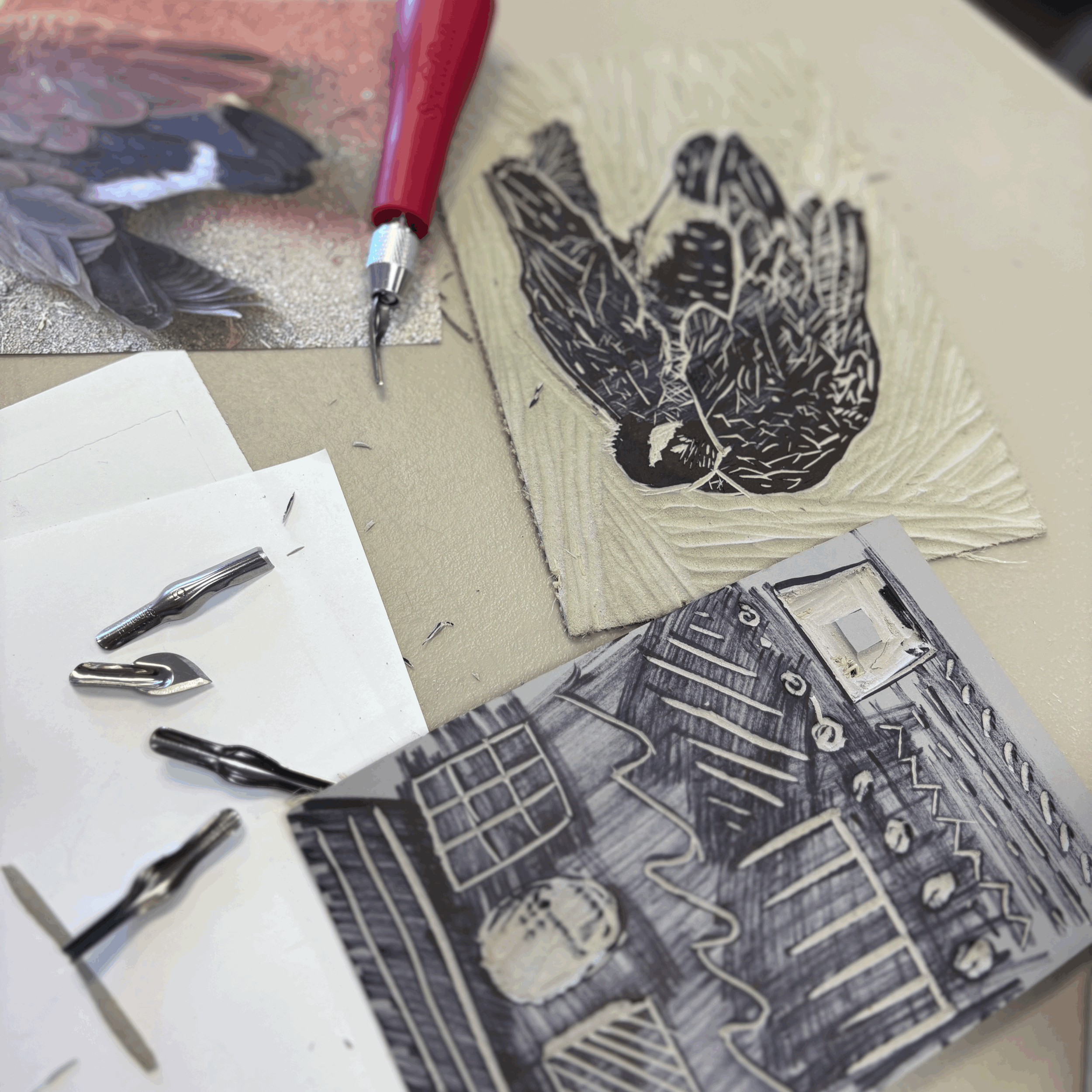 Linocut Printmaking 101, Part 1