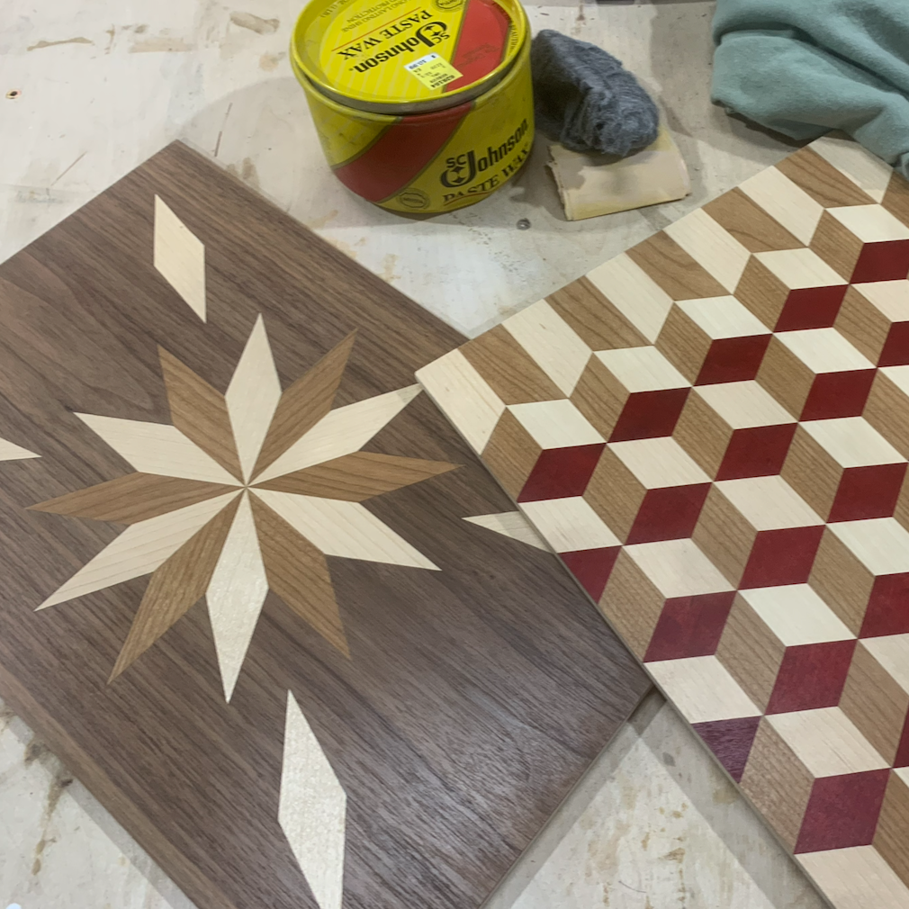 Parquetry: Geometric Patterns with Wood Veneer, Part 2