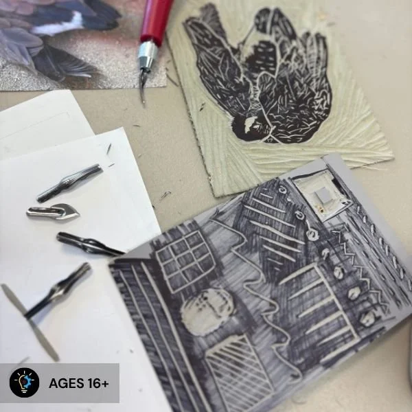 Linocut Printmaking 101, Part 1