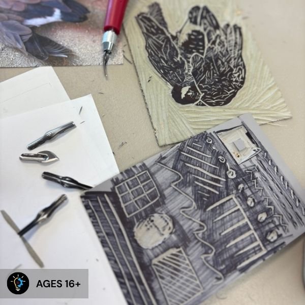 Linocut Printmaking 101, Part 2