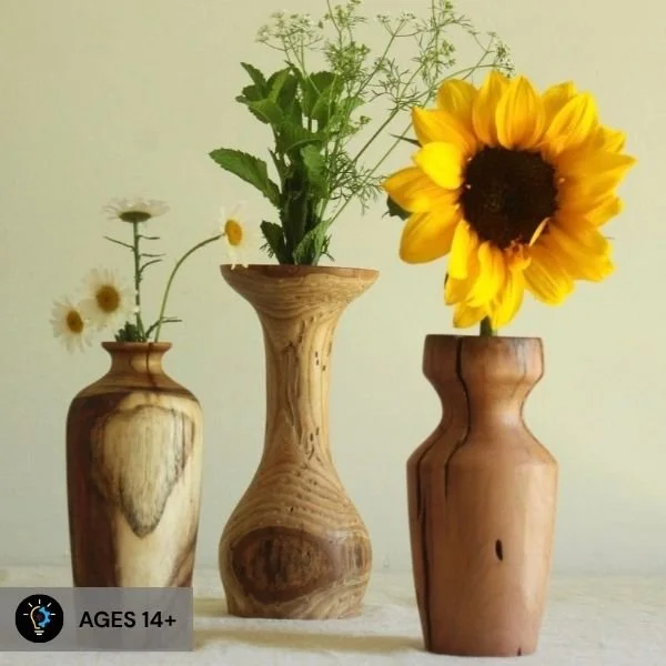 Introduction to Wood Turning Workshop:Large Vase