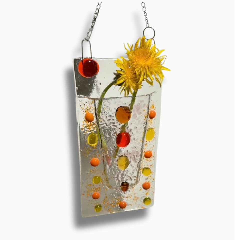 Fused Glass Hanging Vase Workshop