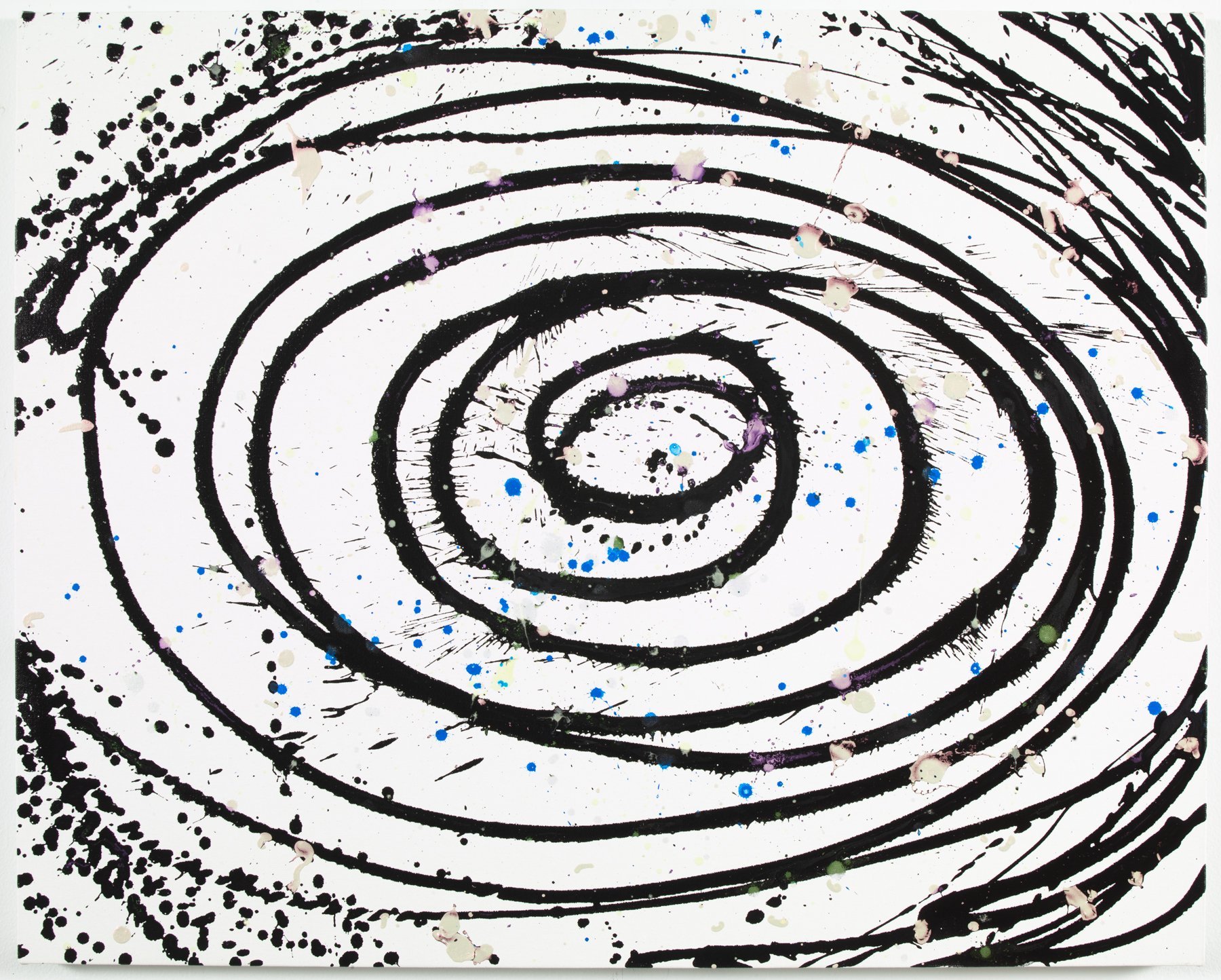 Tourbillion 11, acrylic on canvas, 24 x 30", 2020