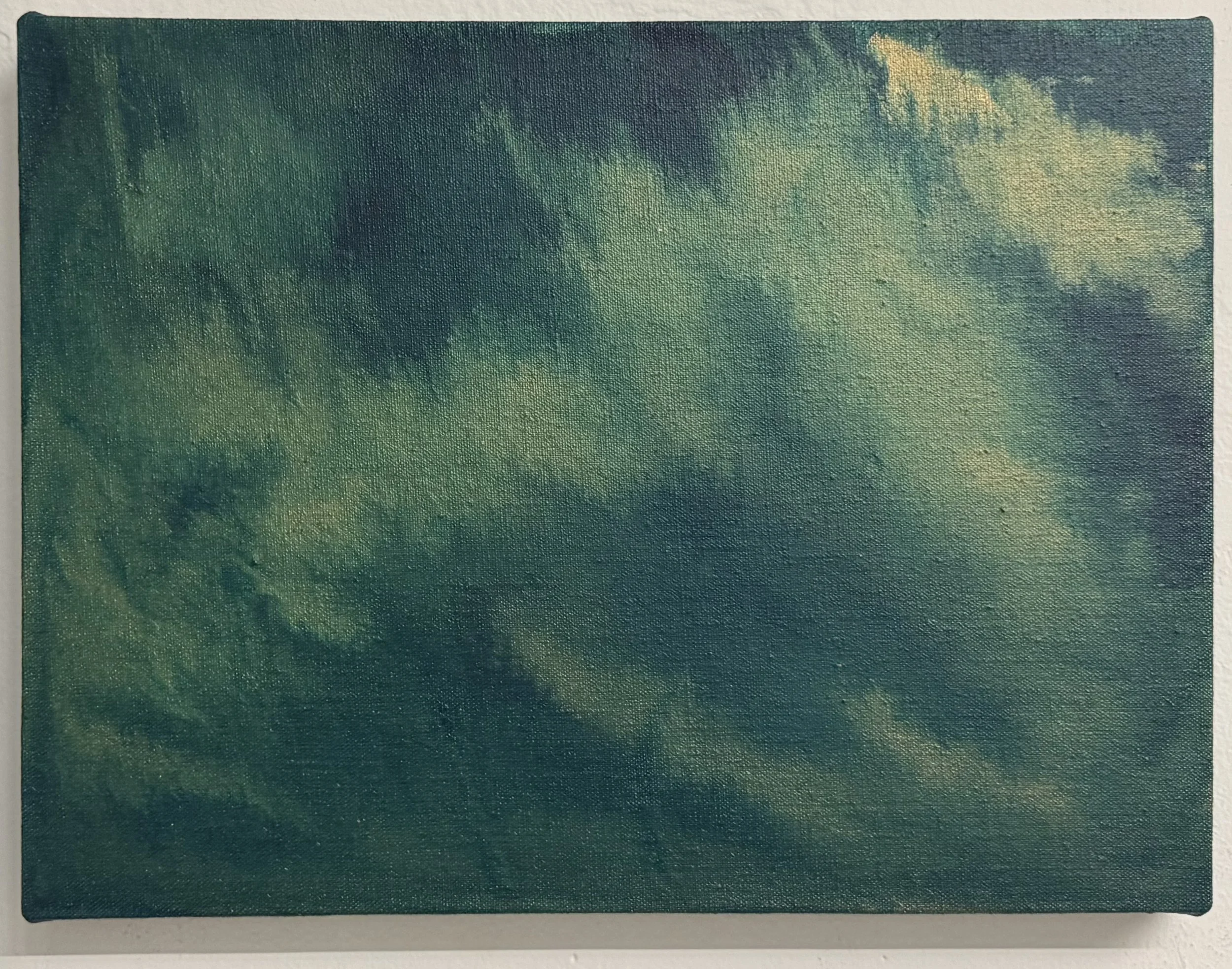 Murky Water / Acque Scure 30 x 40 cm, Acrylic on linen 2026