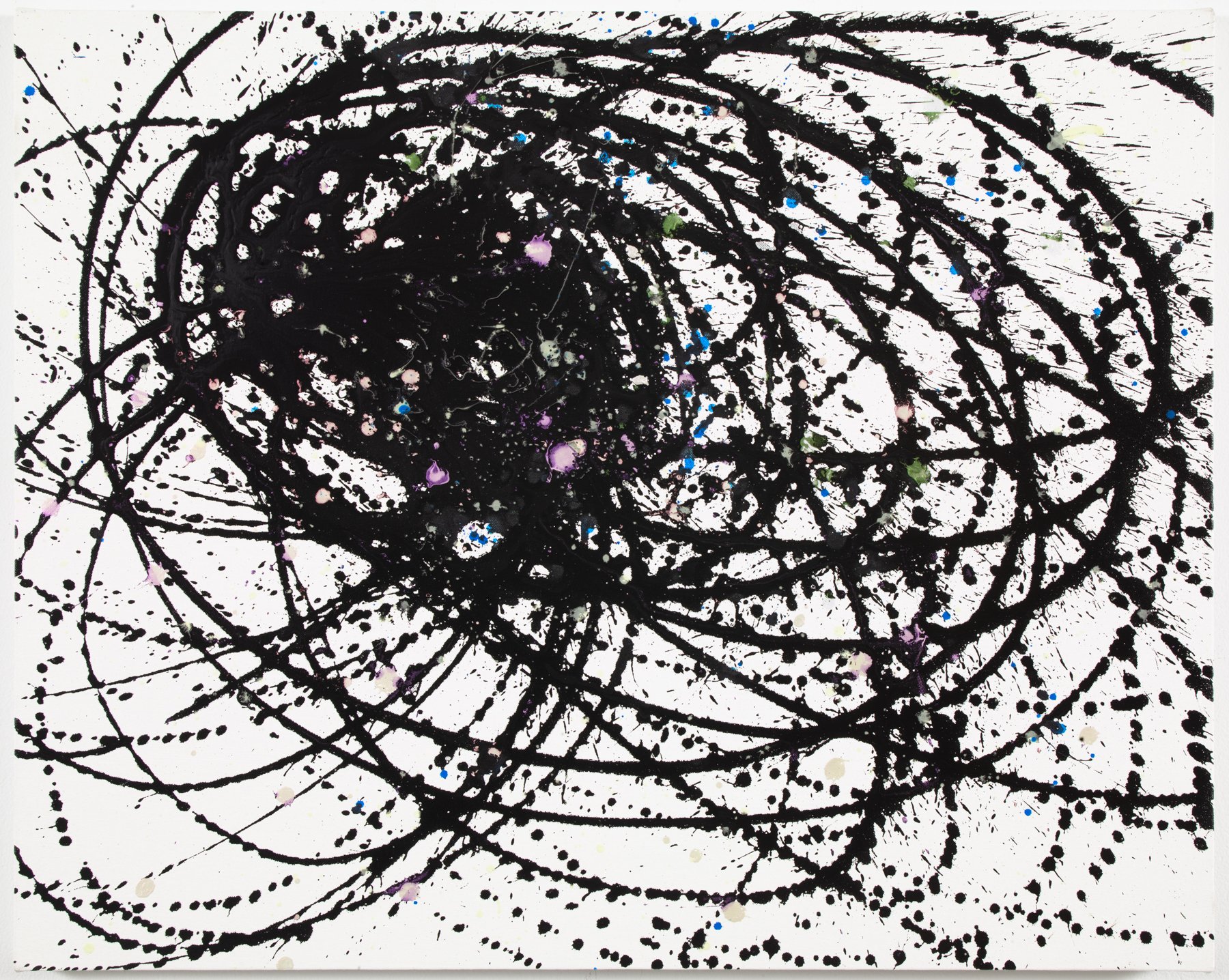 Tourbillion 12, acrylic on canvas, 24 x 30", 2020