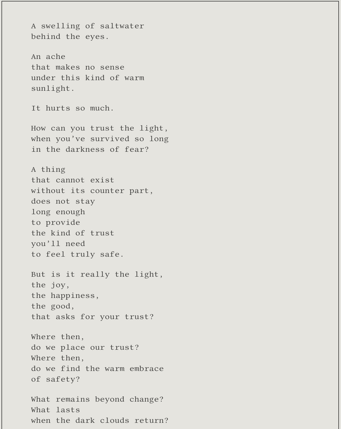 Poem №086