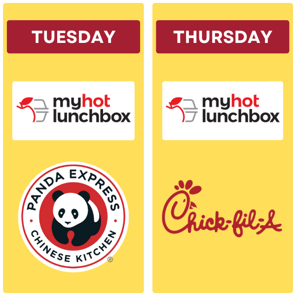 Tues/Thurs Lunch Options