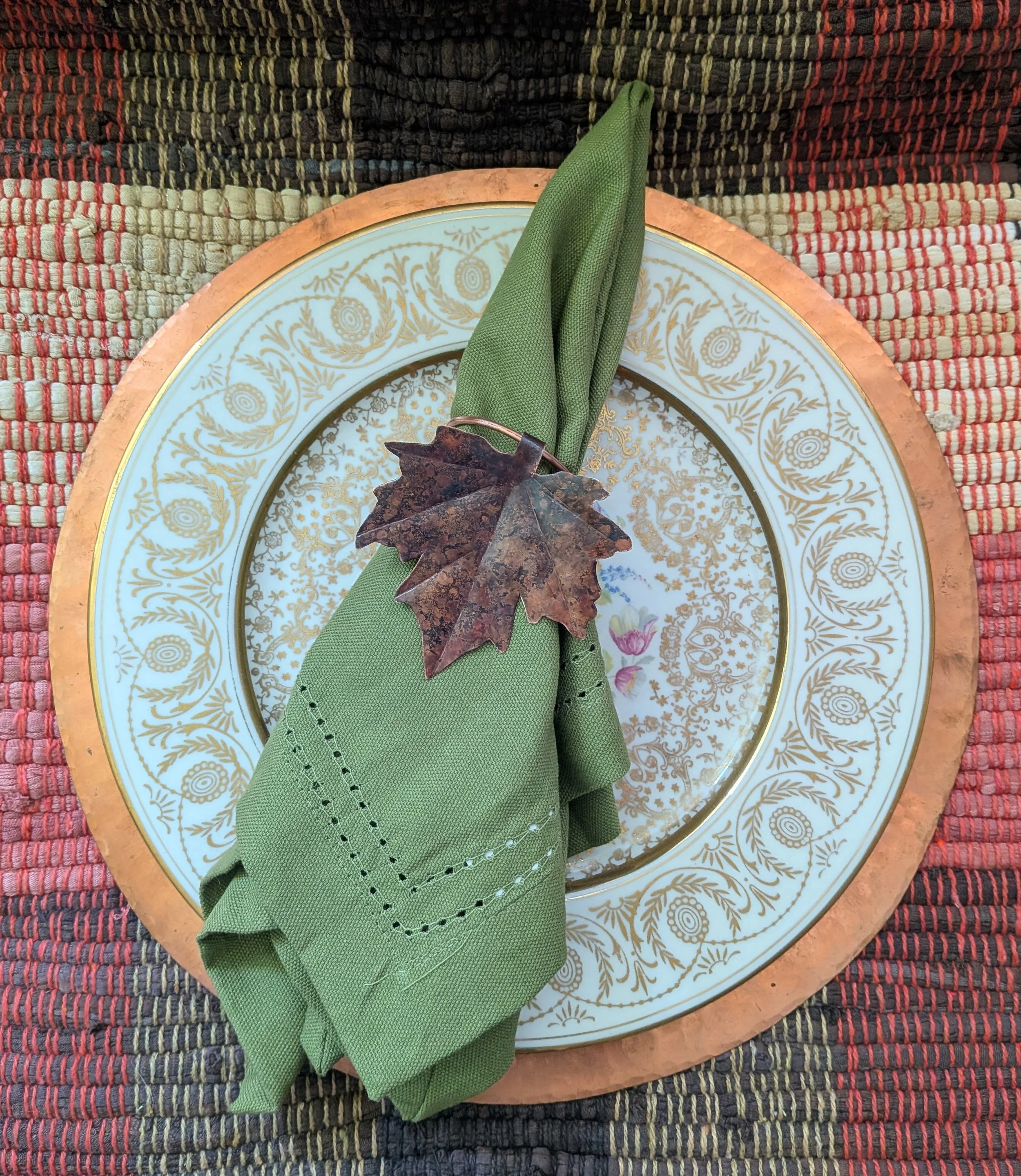 Maple Leaf Napkin Rings