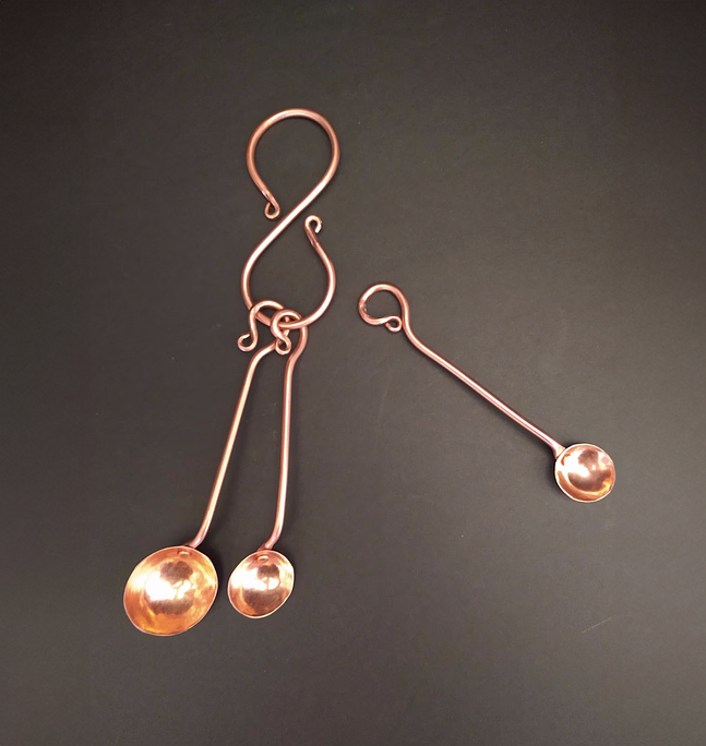 Copper Measuring Spoons