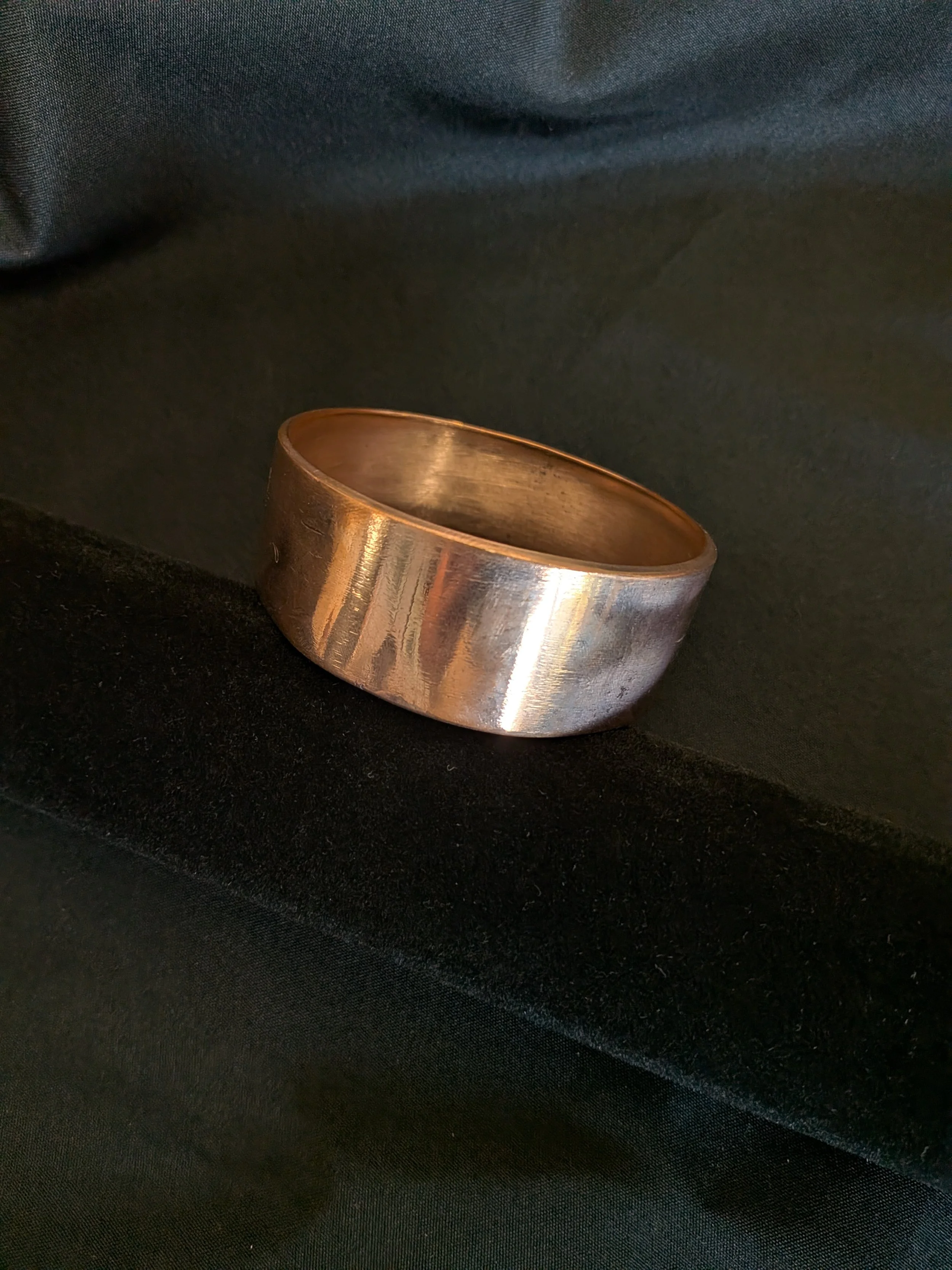 1 inch Copper Bangle Bracelet