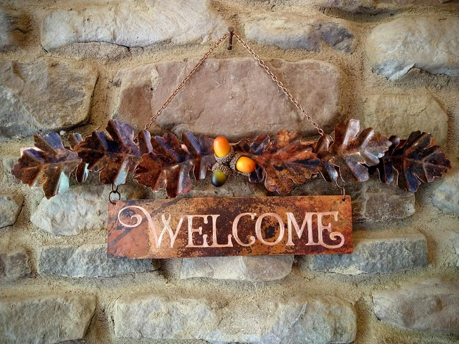 Autumn Welcome Sign