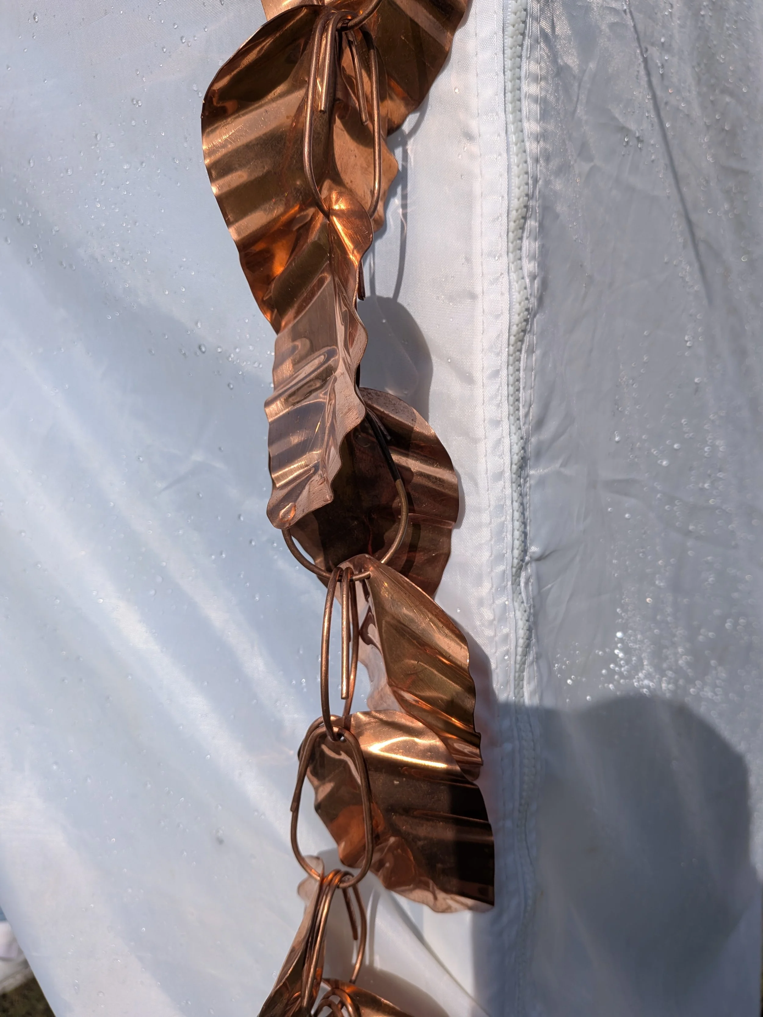 Leaf Rain Chain